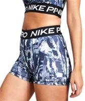 NIKE PRO 3" DRI FIT PRINTED GYM TRAINING WORKOUT SHORTS DQ5573-010 WOMEN L XL - XL Regular