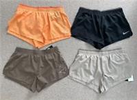 NIKE ELEMENT SHORTS SIZE S 8 10 & M 10 12 BLACK green BEIGE BNWT - S Regular