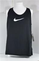 Nike Black Dri-FIT Women's Vest Gym Tank Top Slim Fit (Plus Size) UK SIZE 30-32 - 30 Plus Size