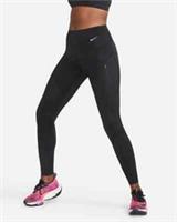 Nike Go Firm-Support Mid-Rise Full-Length Leggings Pockets Size XS S Black - XS, S Regular