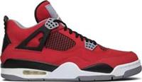 Nike Air Jordan 4 Retro Toro Bravo - Fire Red/White-Black Cement UK 6.5 US 7.5