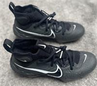 Nike UK6 EU40 US7 Alpha Huarache NXT Baseball Laces Black Cleats