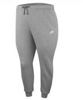 Nike Closed Hem Club Jersey Joggers Ladies Grey Size XL (16) #REF24 - XL Regular