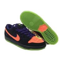 NIKE SB DUNK LOW PRO HALLOWEEN SNEAKERS BLACK/TOTALORANGE SIZE: UK8.5 / US9.5