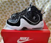 Nike Air Penny II Trainers DV0817-001 Black/white Basketball Mens Size 8uk New