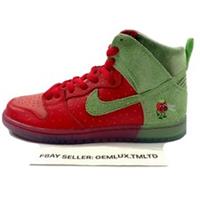 Nike Sb Dunk High Strawberry Cough Sneakers Size: UK 7 / US 8