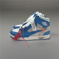 Nike Air Jordan 1 X Off-white Unc High-top Sneakers Size: Uk8.5 / US 9.5