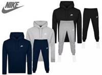 Mens Nike Club Tracksuit Set Navy, Black & Grey S-XL - S M L XL Regular
