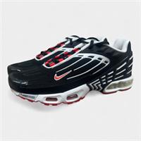 NIKE AIR MAX PLUS III TN "BLACK-RED" TRAINERS (CJ0601 001)