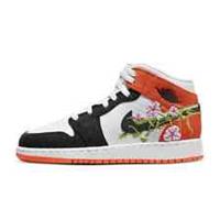 Nike Air Jordan 1 Mid SE Basketball Blossom (GS) - DQ8390-100
