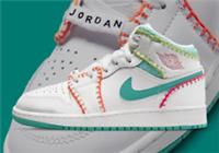 Nike Air Jordan 1 Mid Multi Knit (GS) (DM6218 100)