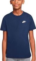Nike NSW T Shirt Juniors Boys Navy Size UK Small Boys #Ref57