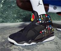 🔥 Nike Air Jordan 8 VIII Retro Q54 ~ UK 5 EU 38 US 5.5 ~ CJ9218-001 Quai 54