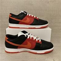£ ID By You Nike Dunk, Black, Red, Orange ~ UK 9 EU 44 US M10 W11.5~ AH7980-992