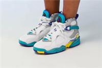 UK 6.5 EU 40.5 US 9 26CM ~ Nike Air Jordan Retro 8 2019 ~ CI1236 100 White Aqua