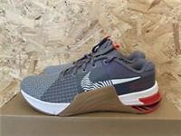 Nike Metcon 8 UK 13 EU 48.5 Crossfit Smoke Grey White DO9328 005
