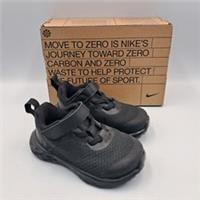 Nike Trainers Kids UK 5.5 Revolution 6 TD Triple Black Casual Low Lace Boys