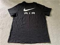 Nike Air girl's short sleeve loose fit t shirt | Black/White | age 7-8 | New