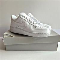 Nike Air Force 1 UK 7 All White New Boxed