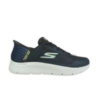 Skechers Slip-ins: GO WALK Flex - New World Navy/Lime Men's Casual Trainers