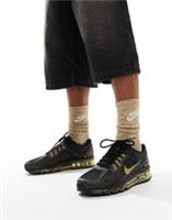 Nike Air Max 2013 Trainers Juniors Boys Black/Gold Size UK 3 (Ref202)