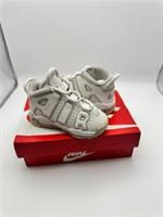NIKE Air More Uptempo TD Sneakers Shoes Phantom/LT Iron Ore-White UK 4.5 Toddler