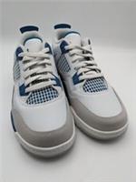 Nike Jordan 4 Retro (PS) Off White/Military Blue UK 1.5