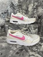 NIKE Women's Air Max Sc Cream Trainers Size UK 3 EU 35.5 /REF287
