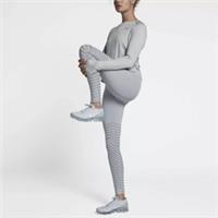 Nike Epic Luxe Firm Support Reflective at Night RUNNING Legging Size S, M Grey - S, M Regular