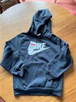 nike hbr oth black white kids Hoodie size L cotton bnwt