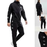 Nike Air Full Fleece Tracksuit Sweatshirt & Joggers S M L XL - S M L XL Regular