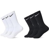 Nike Dri Fit Everyday Cotton Cushioned Unisex Adults 3 Pack Of Crew Socks - L / UK 8-11 Regular