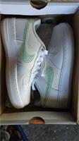 BRAND NEW NIKE AIR FORCE 1 LVB GS TRAINERS 5.5UK PASTEL PAISLEY GREEN MINT