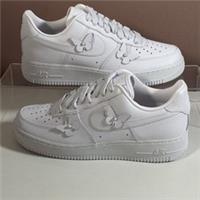 Nike Air Force 1 Low Butterfly White Sneakers IH4480-100 - UK Size 7.5
