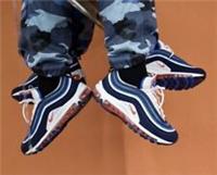 Nike Air Max 97 BG Boys Girls UK 6 Blue Crimson White BQ7551 100 Genuine