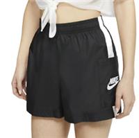 WOMENS NIKE SPORTSWEAR NSW WOVEN BLACK SHORTS HIGH RISE UK S, M, L NEW LAST FEW - S (8-10) Regular