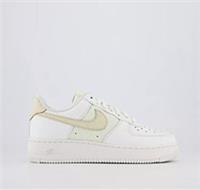 NikeAir Force 1 07 TrainersSummit White Fossil Summit White UK 5