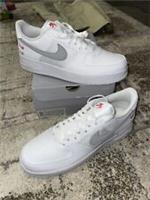 Nike Air Force 1 07 New Uk 13 USA 14 White/Picante Red/Wolf Grey FD0666-100 Af1