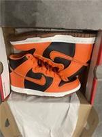 Nike Dunk High Safety Orange Black (GS) UK 3/ US 3.5Y / EU 34 Brand NEW