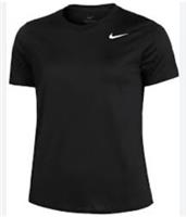 Nike Dri Fit T Shirt Womens Black Size UK Medium #REF5