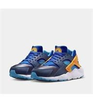Nike Air Huarache Run GS Unisex UK 5.5 EUR 38.5 Blue Yellow 654275 422 Genuine