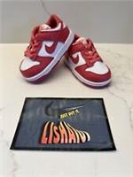 NIKE DUNK LOW SE (TD) "GYPSY ROSE" TODDLER TRAINERS (DC9562 111) UK 5.5 Pink