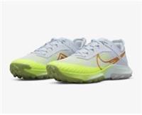 Nike Air Zoom Terra Kiger 8 Mens Running Trail Grey Yellow UK 11.5 DH0649 002