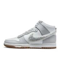 Nike Dunk Hi Retro University Mens UK 8.5 EUR 43 (DR8805 003) Grey White
