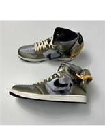 Nike Air Jordan 1 Retro High OG Utility Gold DO8727-200 UK 6.5 EU 40.5 Olive