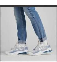 Nike Air Max 270 React SE Men's Pure Platinum White Indigo Fog CT1265-100 Uk 7