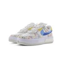 Nike Air Force 1 Fontanka Women's Trainers Size UK 9 EU 44 White Flower Print