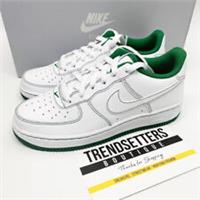NIKE AIR FORCE GS WHITE PINE GREEN UK 4 4.5 5 6 7 8 WOMENS KIDS BOYS GIRLS LOW