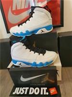 Air Jordan 9 Retro - Size Uk 7.5/Eur 42- Powder Blue - Rare - V.Cool - Boxed??