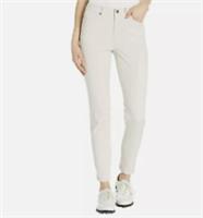 Nike Womens Slim Fit white Golf Pants Cream UK Size 18 #REF16
